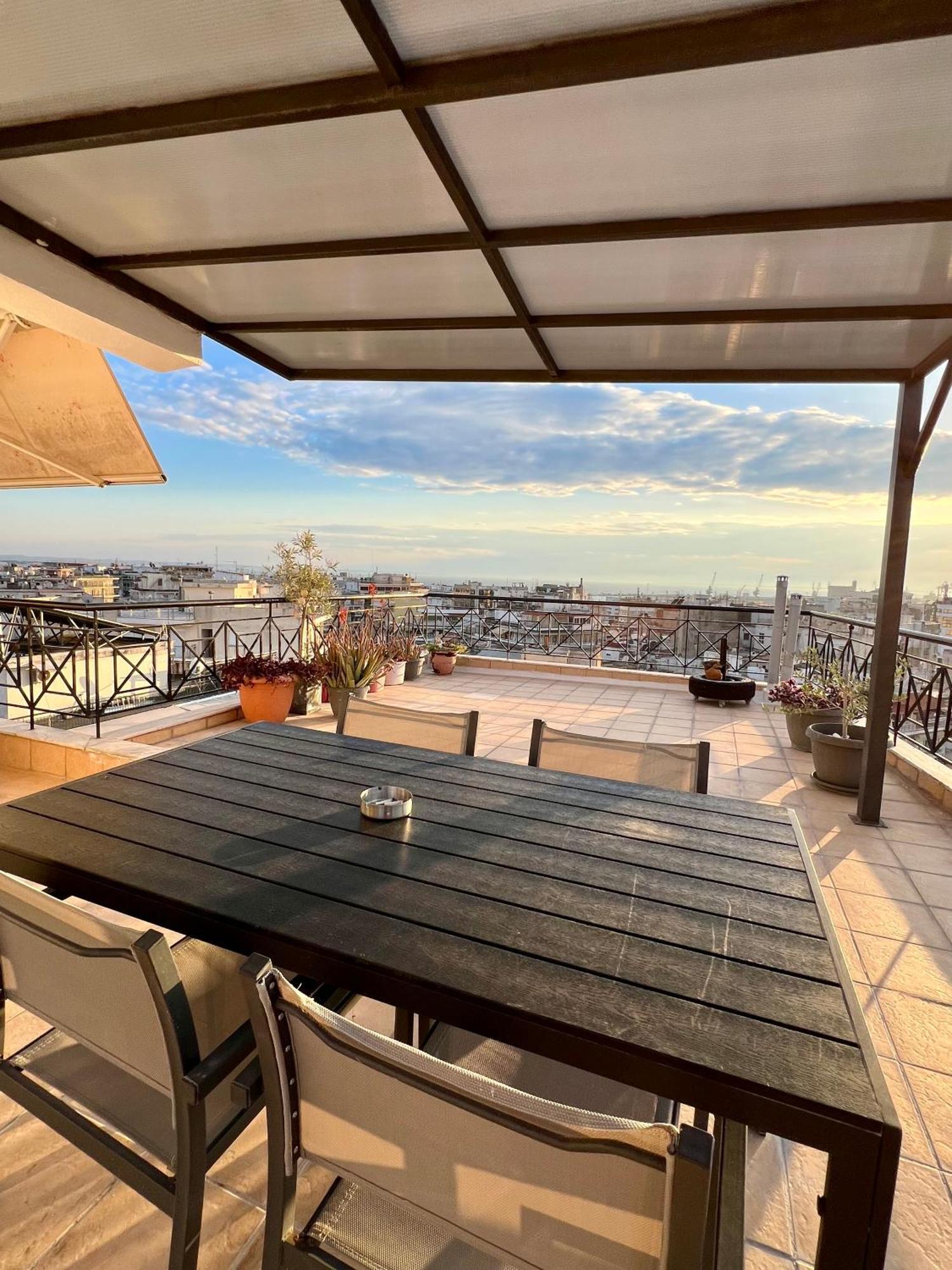 180° Rooftop View เทสซาโลนิกิ ภายนอก รูปภาพ